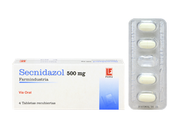 [SECNIDAZOL FARMI] SECNIDAZOL FARMINDUSTRIA - Tab. rec. caja x 4 - 500 mg