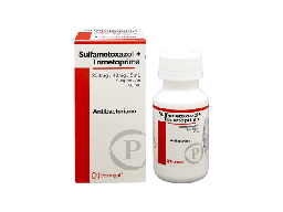 [SULFAMETOXAZOL TRIMETO] SULFAMETOXAZOL TRIMETOPRIMA - Susp. Oral  Fco. x 60 mL - 200 mg + 40 mg / 5 mL