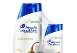 [SUPER OFERTA SHAMPOOS H&amp;S] SUPER OFERTA SHAMPOOS H&amp;S - Shampoo Control Caspa 2 en 1 HIDRATACION ACEITE DE COCO x 375 mL + 180 mL