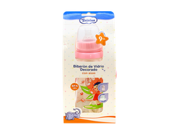 [TUINIES] TUINIES - Biberon de vidrio decorado con asas - 9 OZ