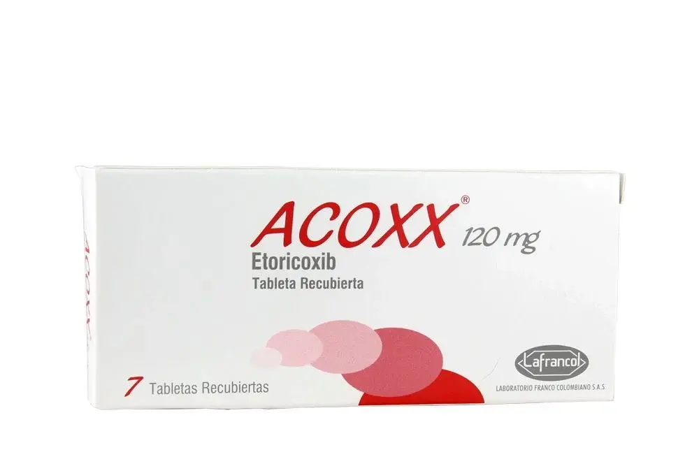 ACOXX - Tabletas recubiertas caja x 7 - 120 mg