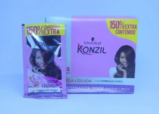 [ACONDICIONADOR KONZIL] ACONDICIONADOR KONZIL - Acondicionador con complejo VITA12 - SEDA LIQUIDA x 25 mL