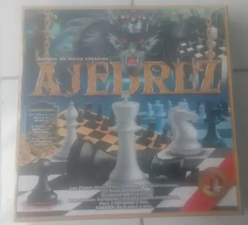 [AJEDREZ] AJEDREZ - Juego ajedrez clasico en caja grande